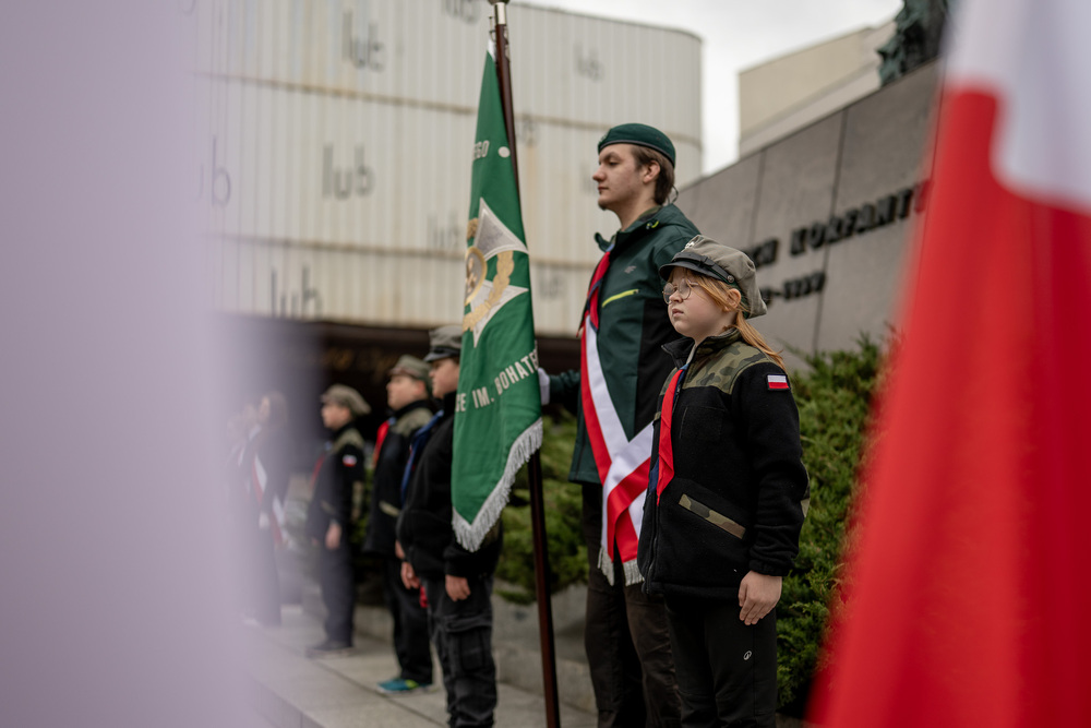 Katowice oddały hołd Wielkiemu Synowi Ziemi Śląskiej. Fot.: IPN Krzysztof Łojko