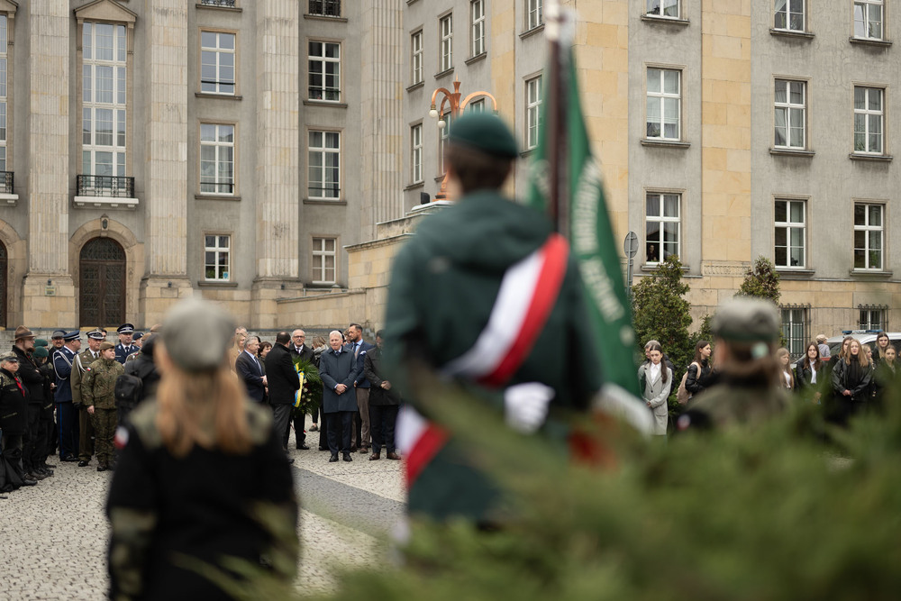 Katowice oddały hołd Wielkiemu Synowi Ziemi Śląskiej. Fot.: IPN Krzysztof Łojko