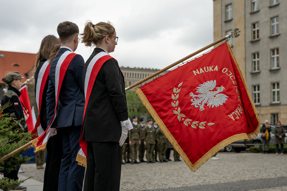Katowice oddały hołd Wielkiemu Synowi Ziemi Śląskiej. Fot.: IPN Krzysztof Łojko