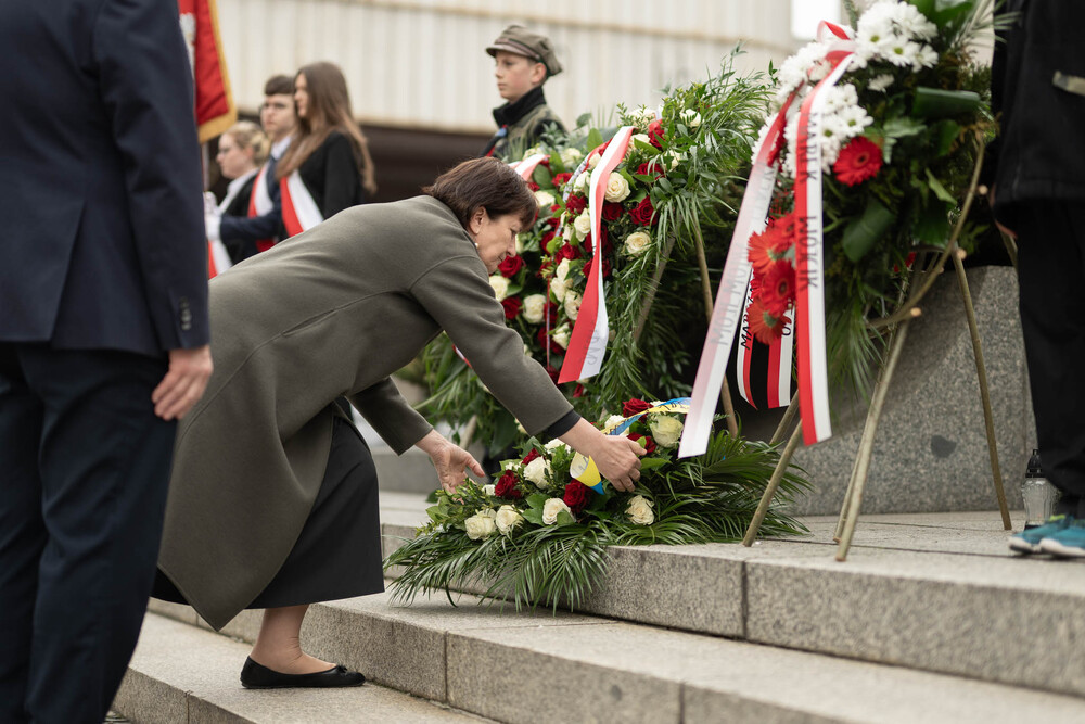 Katowice oddały hołd Wielkiemu Synowi Ziemi Śląskiej. Fot.: IPN Krzysztof Łojko
