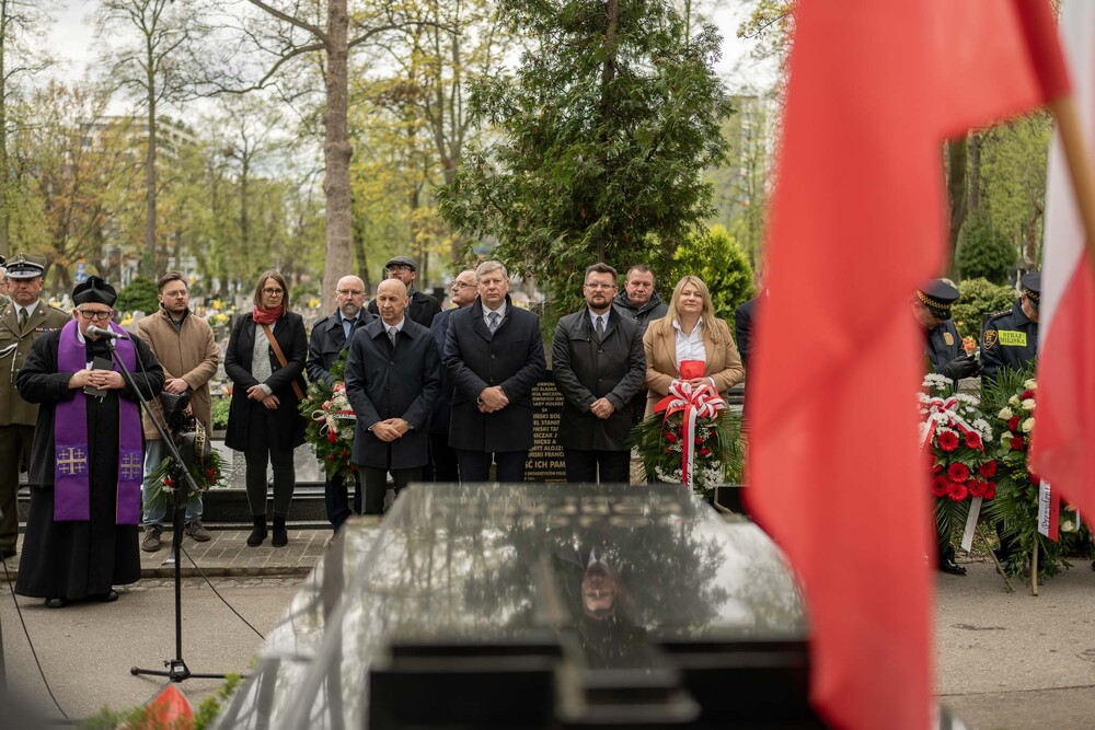 Katowice oddały hołd Wielkiemu Synowi Ziemi Śląskiej. Fot.: IPN Krzysztof Łojko