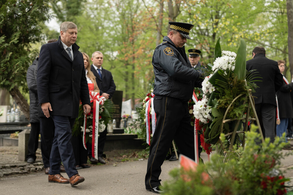 Katowice oddały hołd Wielkiemu Synowi Ziemi Śląskiej. Fot.: IPN Krzysztof Łojko