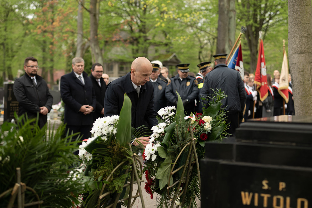 Katowice oddały hołd Wielkiemu Synowi Ziemi Śląskiej. Fot.: IPN Krzysztof Łojko