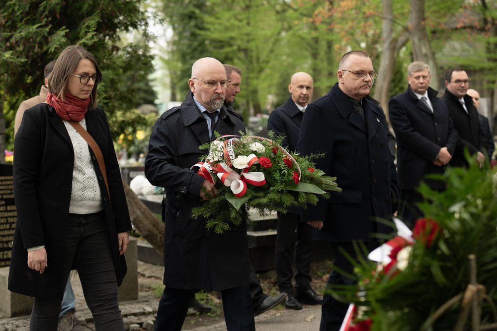 Katowice oddały hołd Wielkiemu Synowi Ziemi Śląskiej. Fot.: IPN Krzysztof Łojko