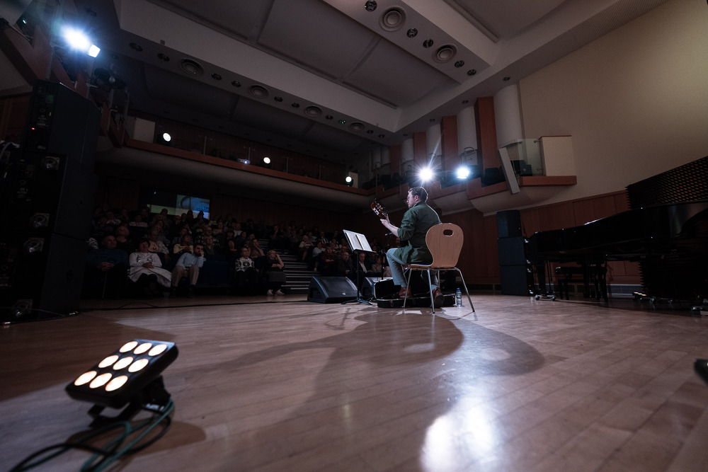 Jubileuszowy koncert Mateusza Nagórskiego podczas X Ogólnopolskiego Festiwalu Piosenki o Wolności. Fot.: IPN Krzysztof Łojko