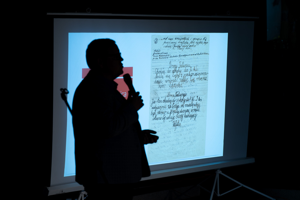 Uroczystość wręczenia nagród laureatkom konkursu „Kresy – ziemie polskie w XX wieku” w Gliwicach. 21 kwietnia 2026. Fot.: IPN Krzysztof Łojko