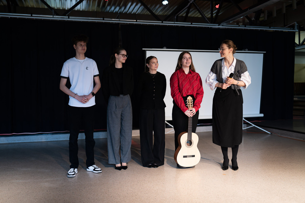 Uroczystość wręczenia nagród laureatkom konkursu „Kresy – ziemie polskie w XX wieku” w Gliwicach. 21 kwietnia 2026. Fot.: IPN Krzysztof Łojko