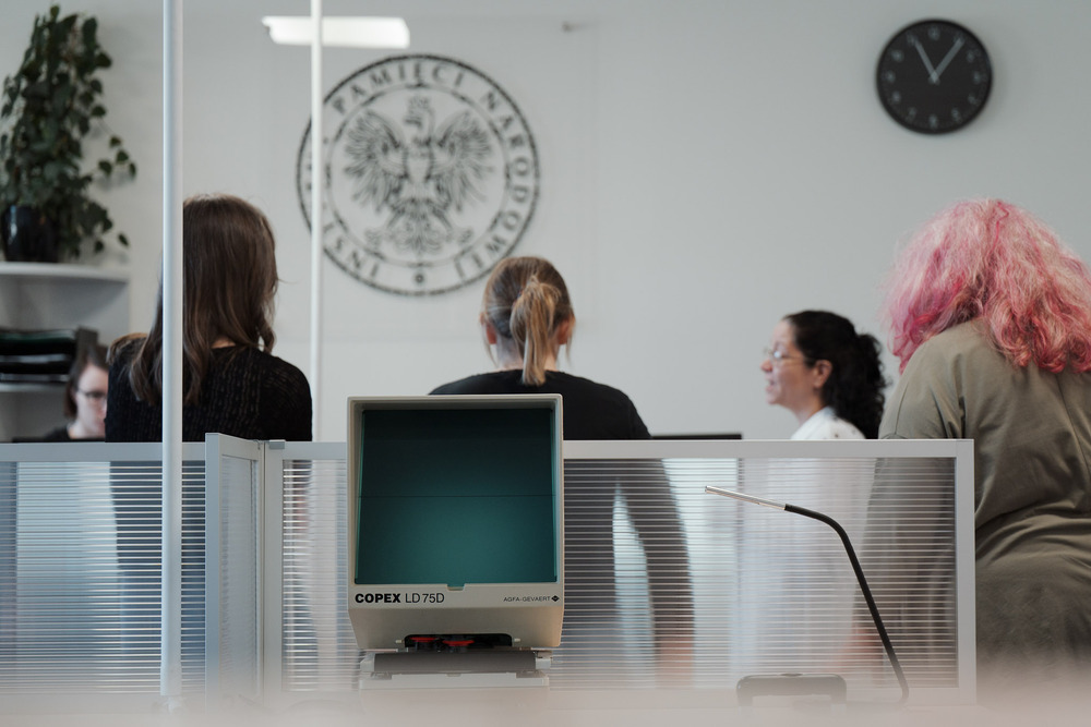 Zajęcia edukacyjne i wizyta studentów w Oddziałowym Archiwum IPN w Katowicach. Fot.: IPN Krzysztof Łojko