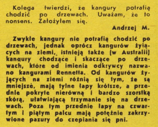 „Odpowiedzi ciotki Gustli”, „Panorama. Śląski tygodnik ilustrowany”, nr 15 (518), 12 IV 1964 r. (IPN Ka 04/3428)