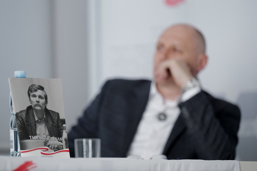 Tadeusz Jedynak, bohaterem piątego spotkania w ramach cyklu 45 lat „Solidarności" Śląsko-Dąbrowskiej – ludzie i struktury. Fot.: IPN Krzysztof Łojko