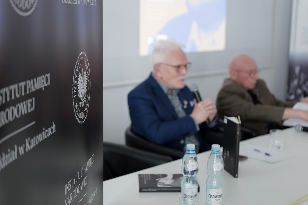 Tadeusz Jedynak, bohaterem piątego spotkania w ramach cyklu 45 lat „Solidarności" Śląsko-Dąbrowskiej – ludzie i struktury. Fot.: IPN Krzysztof Łojko