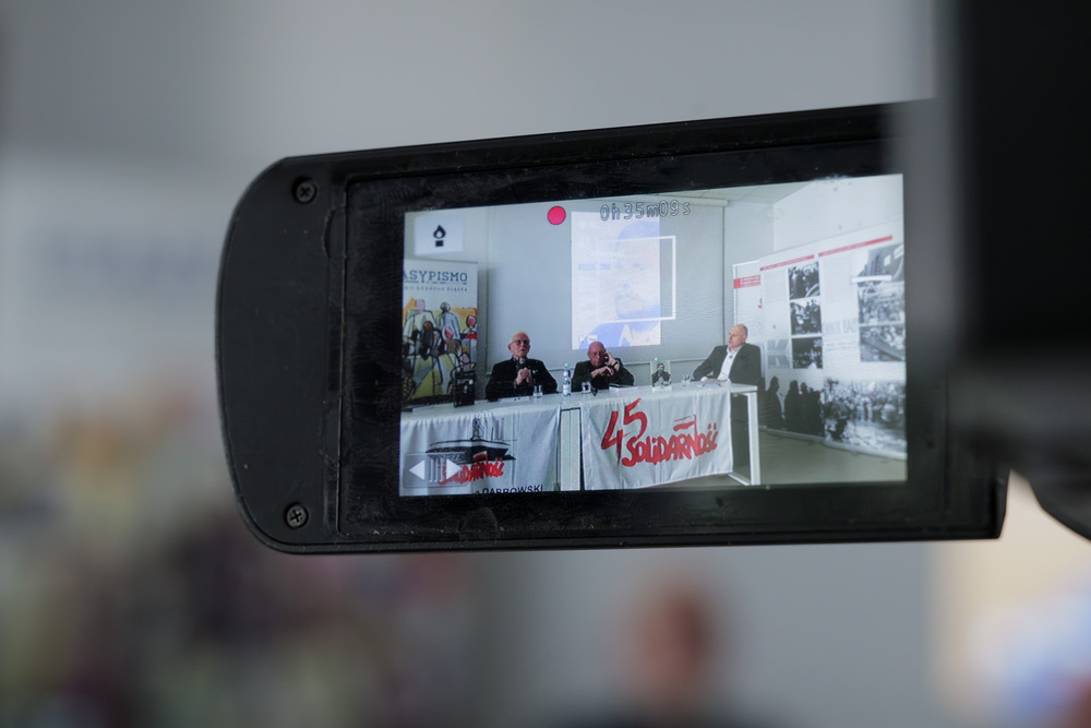 Tadeusz Jedynak, bohaterem piątego spotkania w ramach cyklu 45 lat „Solidarności" Śląsko-Dąbrowskiej – ludzie i struktury. Fot.: IPN Krzysztof Łojko