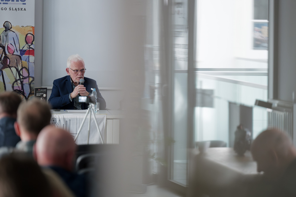 Tadeusz Jedynak, bohaterem piątego spotkania w ramach cyklu 45 lat „Solidarności" Śląsko-Dąbrowskiej – ludzie i struktury. Fot.: IPN Krzysztof Łojko