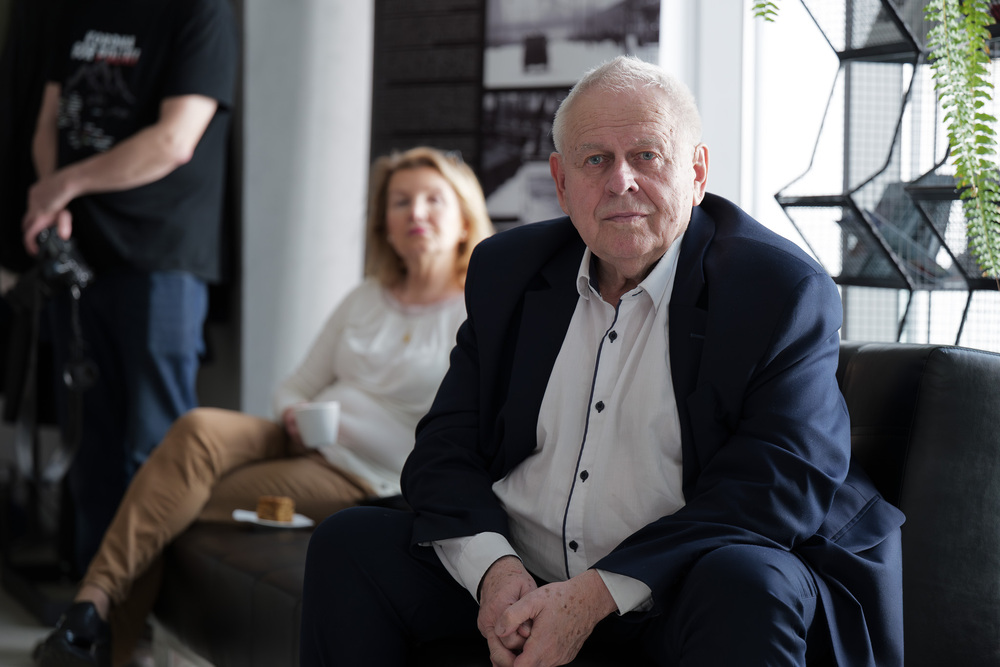 Tadeusz Jedynak, bohaterem piątego spotkania w ramach cyklu 45 lat „Solidarności" Śląsko-Dąbrowskiej – ludzie i struktury. Fot.: IPN Krzysztof Łojko