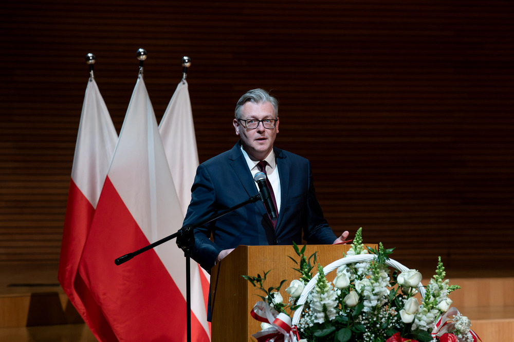 45. rocznica rejestracji NSZZ „Solidarność”. „Solidarni, nasz jest ten dzień” – spotkanie Dam i Kawalerów Krzyża Wolności i Solidarności. Fot.: IPN Krzysztof Łojko
