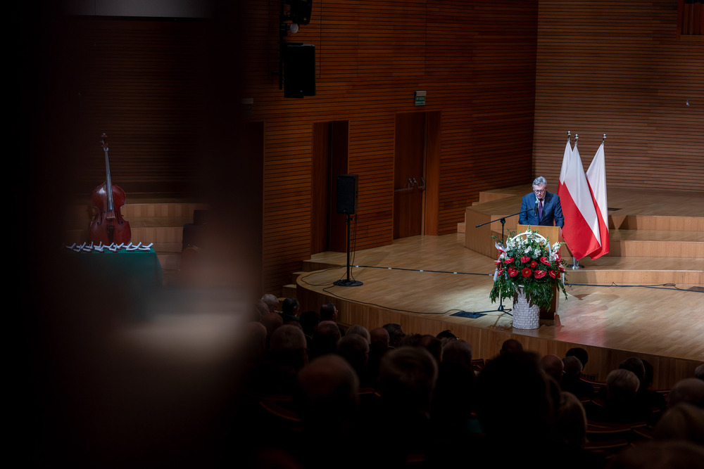 45. rocznica rejestracji NSZZ „Solidarność”. „Solidarni, nasz jest ten dzień” – spotkanie Dam i Kawalerów Krzyża Wolności i Solidarności. Fot.: IPN Krzysztof Łojko