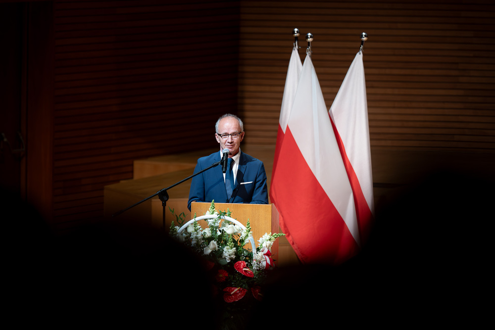 45. rocznica rejestracji NSZZ „Solidarność”. „Solidarni, nasz jest ten dzień” – spotkanie Dam i Kawalerów Krzyża Wolności i Solidarności. Fot.: IPN Krzysztof Łojko