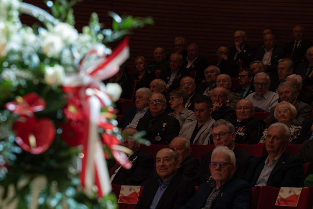 45. rocznica rejestracji NSZZ „Solidarność”. „Solidarni, nasz jest ten dzień” – spotkanie Dam i Kawalerów Krzyża Wolności i Solidarności. Fot.: IPN Krzysztof Łojko