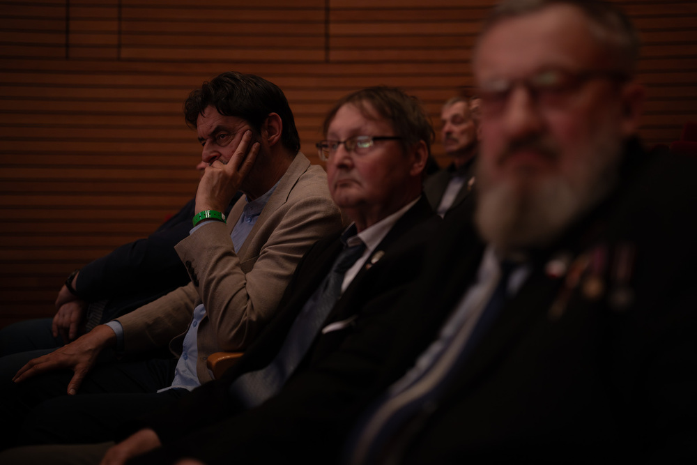45. rocznica rejestracji NSZZ „Solidarność”. „Solidarni, nasz jest ten dzień” – spotkanie Dam i Kawalerów Krzyża Wolności i Solidarności. Fot.: IPN Krzysztof Łojko
