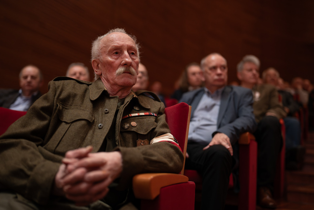 45. rocznica rejestracji NSZZ „Solidarność”. „Solidarni, nasz jest ten dzień” – spotkanie Dam i Kawalerów Krzyża Wolności i Solidarności. Fot.: IPN Krzysztof Łojko