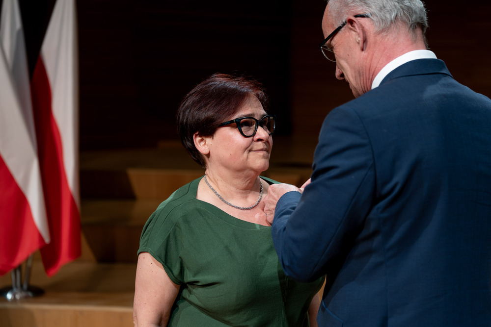 Galeria spotkania Dam i Kawalerów Krzyża Wolności i Solidarności – 45. rocznica rejestracji NSZZ „Solidarność”. „Solidarni, nasz jest ten dzień” – Katowice, 29 kwietnia 2026. Fot.: IPN Krzysztof Łojko