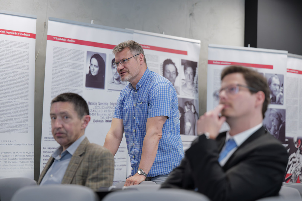 Konferencja naukowa „»Od Wisły po Odrę i Olzę«. Militarne aspekty wkroczenia Armii Czerwonej na Górny Śląsk w 1945 roku“. Fot.: IPN Krzysztof Łojko