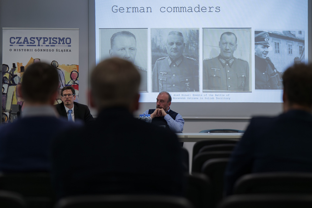 Konferencja naukowa „»Od Wisły po Odrę i Olzę«. Militarne aspekty wkroczenia Armii Czerwonej na Górny Śląsk w 1945 roku“. Fot.: IPN Krzysztof Łojko