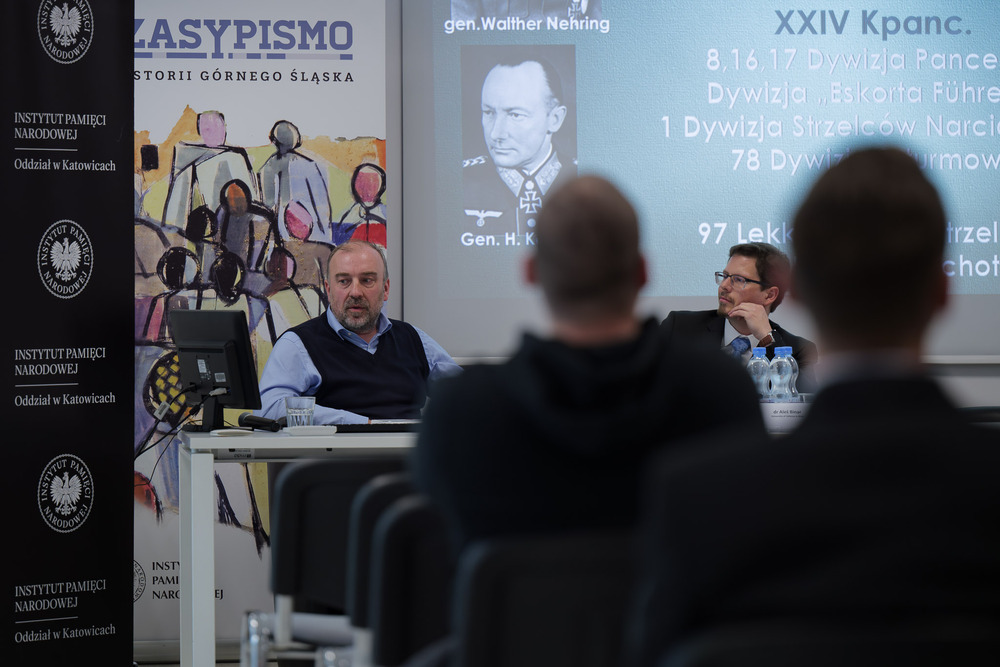 Konferencja naukowa „»Od Wisły po Odrę i Olzę«. Militarne aspekty wkroczenia Armii Czerwonej na Górny Śląsk w 1945 roku“. Fot.: IPN Krzysztof Łojko