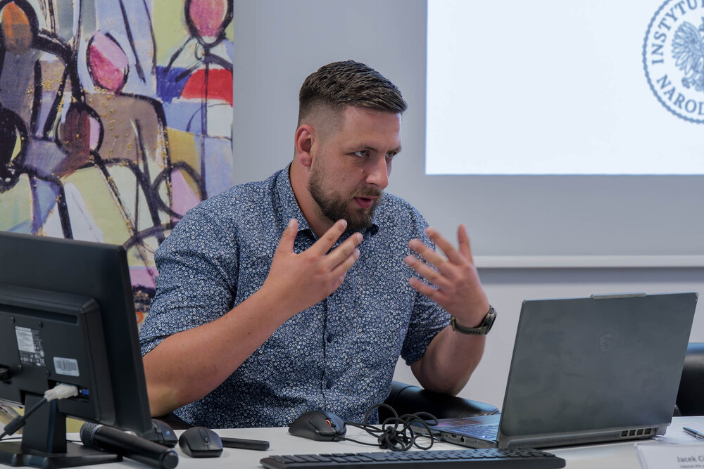Konferencja naukowa „»Od Wisły po Odrę i Olzę«. Militarne aspekty wkroczenia Armii Czerwonej na Górny Śląsk w 1945 roku“. Fot.: IPN Krzysztof Łojko
