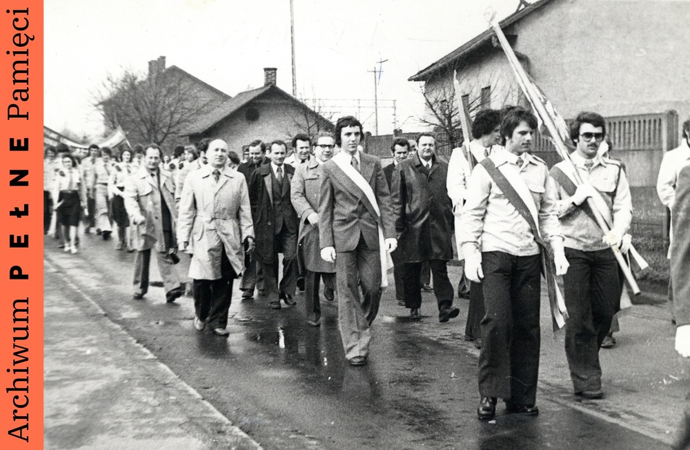 Pochód pierwszomajowy w dniu 1 maja 1978 r., sygn. IPN Ka 454/205, t. 7