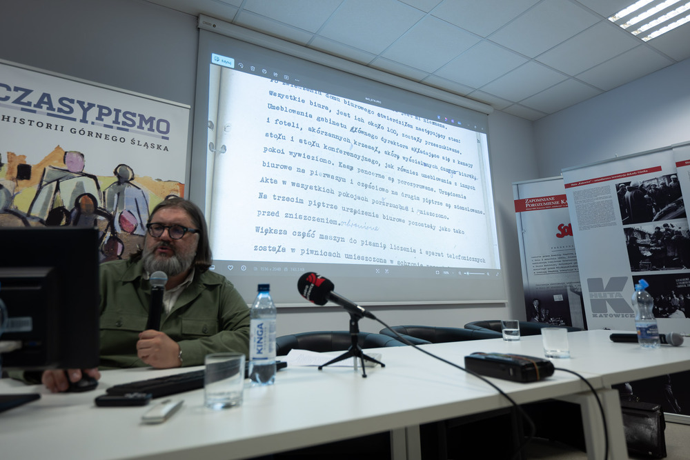 Spotkanie z historią „Rok 1945 w Katowicach. Działania wojenne i represje sowieckie” – Katowice, 13 maja 2026. Fot.: IPN Krzysztof Łojko