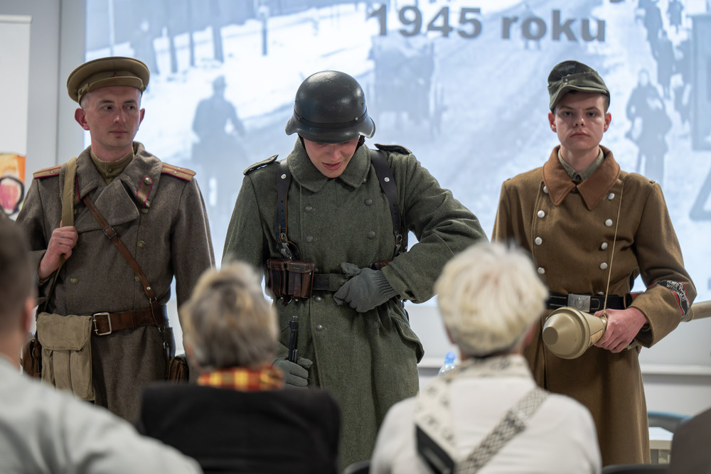 Spotkanie z historią „Rok 1945 w Katowicach. Działania wojenne i represje sowieckie” – Katowice, 13 maja 2026. Fot.: IPN Krzysztof Łojko