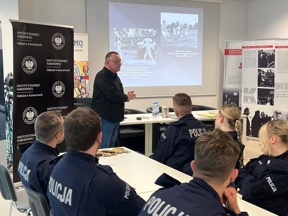 Projekt edukacyjny „Śląscy Policjanci – Ofiary Zbrodni Katyńskiej”.