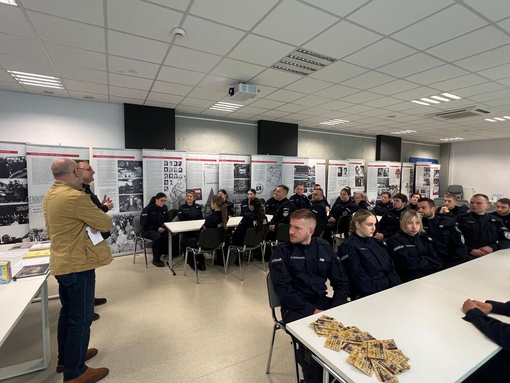 Projekt edukacyjny „Śląscy Policjanci – Ofiary Zbrodni Katyńskiej”.