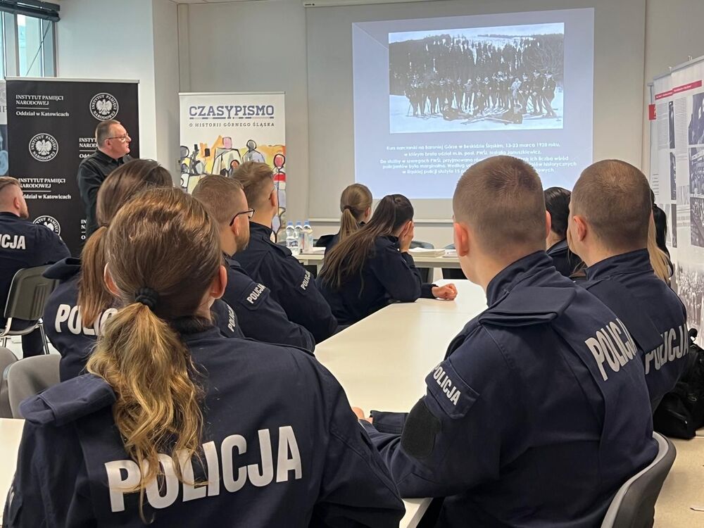 Projekt edukacyjny „Śląscy Policjanci – Ofiary Zbrodni Katyńskiej”.