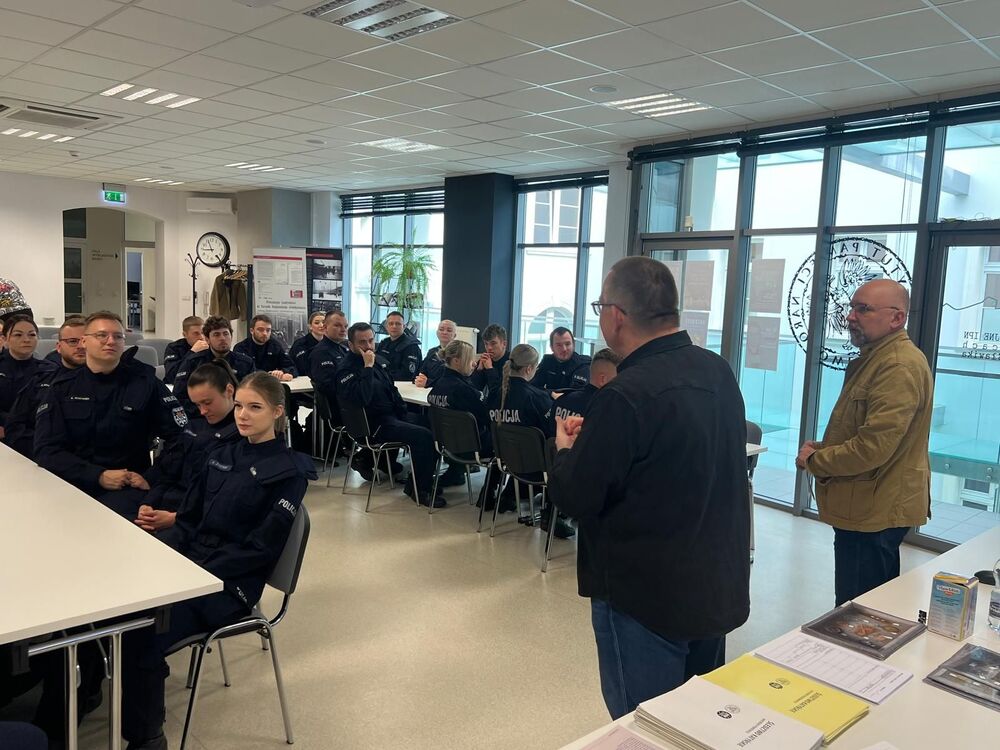 Projekt edukacyjny „Śląscy Policjanci – Ofiary Zbrodni Katyńskiej”.