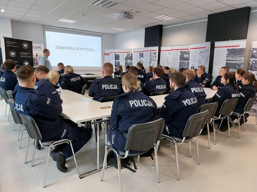Projekt edukacyjny „Śląscy Policjanci – Ofiary Zbrodni Katyńskiej”.