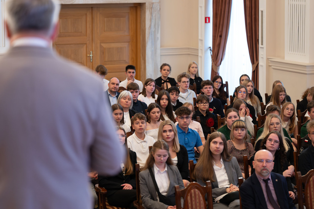 Regionalna Gala Finałowa Ogólnopolskiego Konkursu „Silni Polską!” – Bytom, 20 maja 2026. Fot.: IPN Krzysztof Łojko
