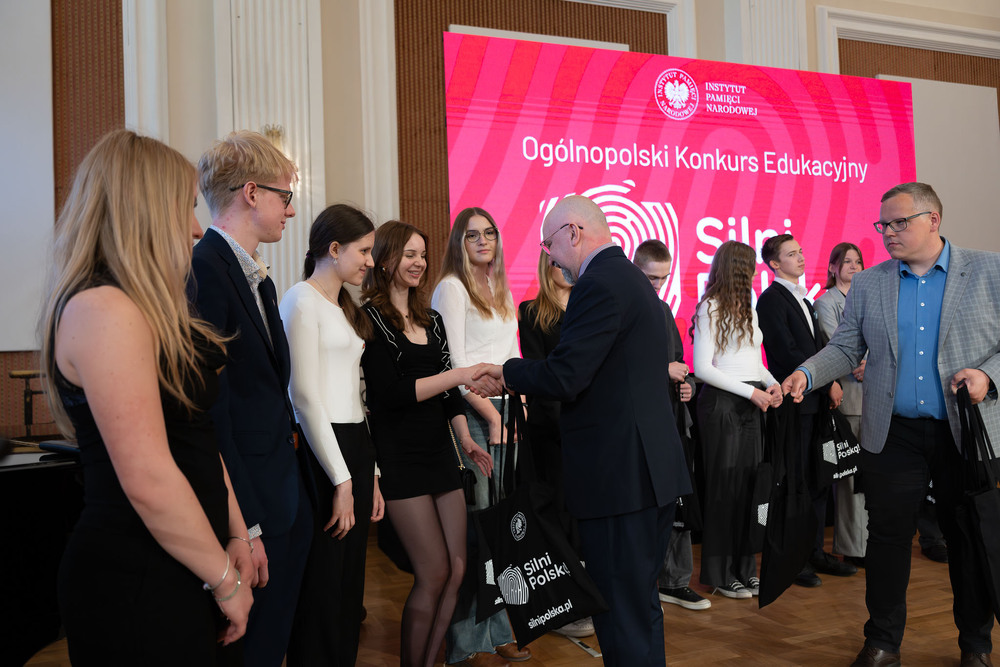 Regionalna Gala Finałowa Ogólnopolskiego Konkursu „Silni Polską!” – Bytom, 20 maja 2026. Fot.: IPN Krzysztof Łojko