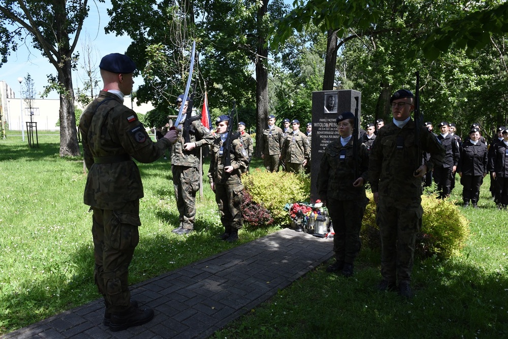 78. rocznica śmierci rtm. Witolda Pileckiego w Katowicach. Fot. Monika Kobylańska/IPN