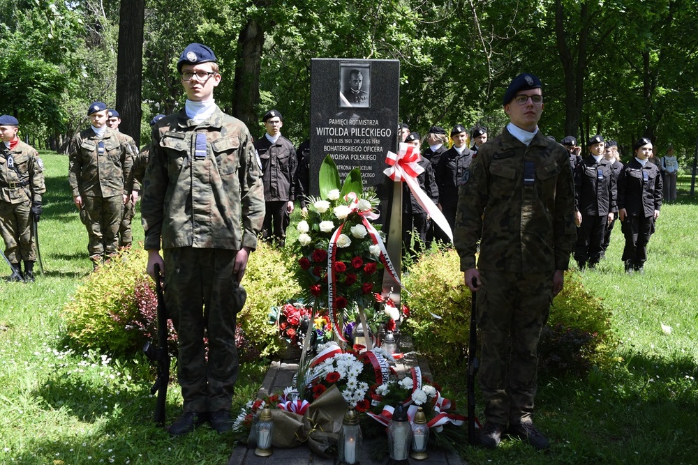 78. rocznica śmierci rtm. Witolda Pileckiego w Katowicach. Fot. Monika Kobylańska/IPN