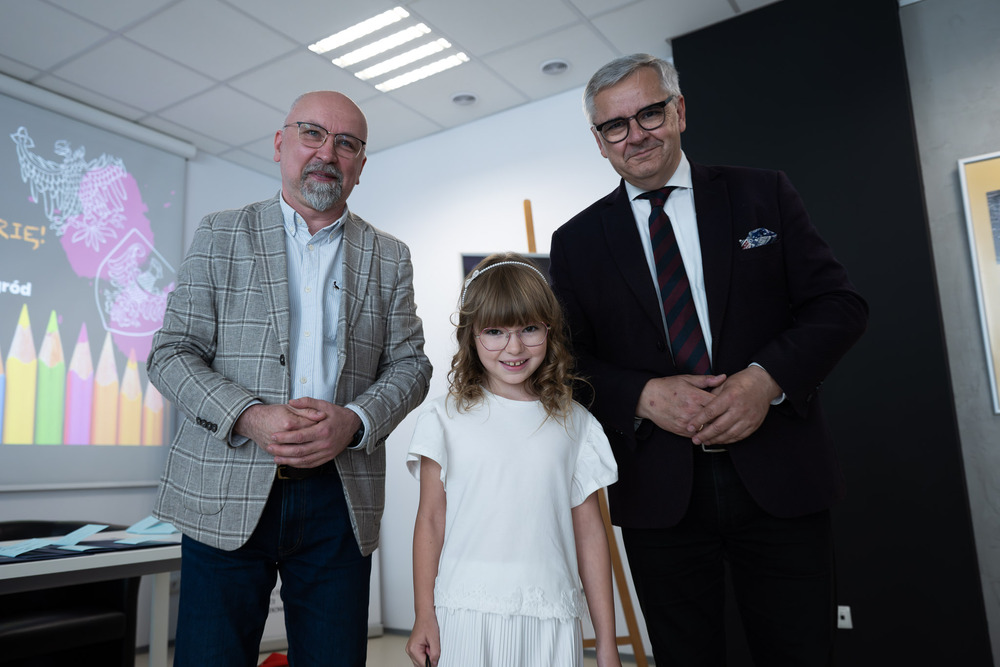 Uroczysty finał konkursu plastycznego "Pokoloruj historię! Polskie symbole". Fot.: IPN Krzysztof Łojko