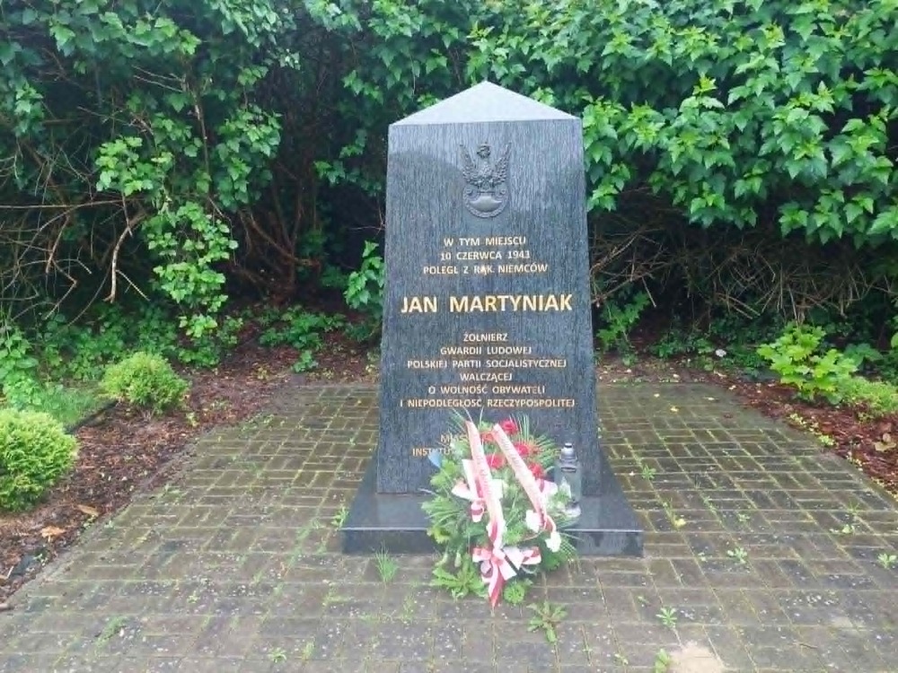 83. rocznica śmierci Jana Martyniaka w Jaworznie. Fot. Jarosław Podworski/IPN