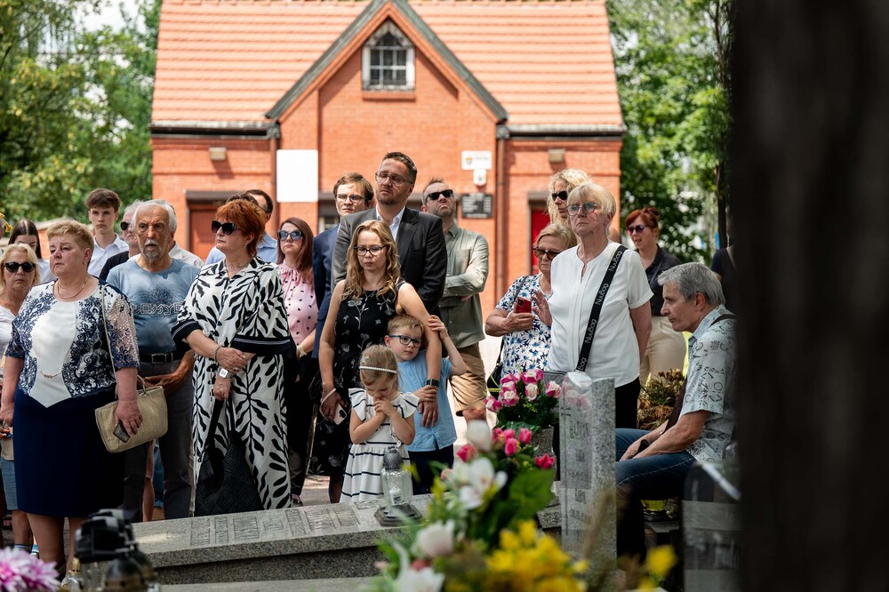 Uroczystość oznaczenia grobów weteranów powstań śląskich znakiem pamięci ,,Tobie Polsko”. Fot.: IPN Krzysztof Łojko