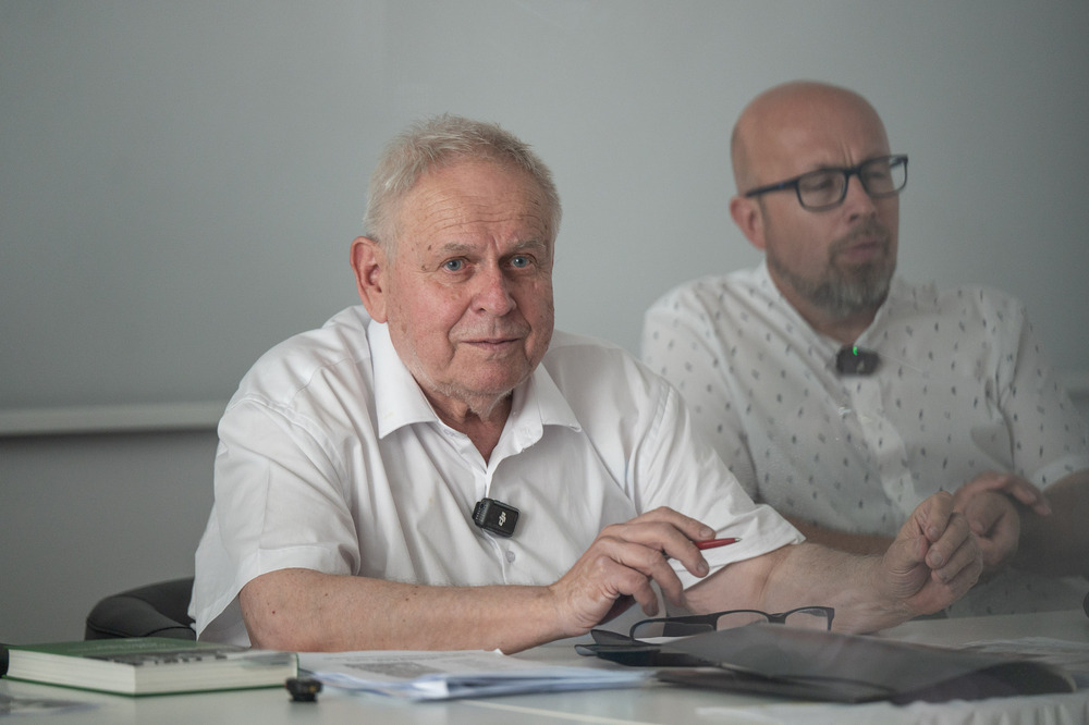 Michał Luty bohaterem siódmego spotkania w ramach cyklu 45 lat „Solidarności" Śląsko-Dąbrowskiej – ludzie i struktury. Fot.: IPN Krzysztof Łojko