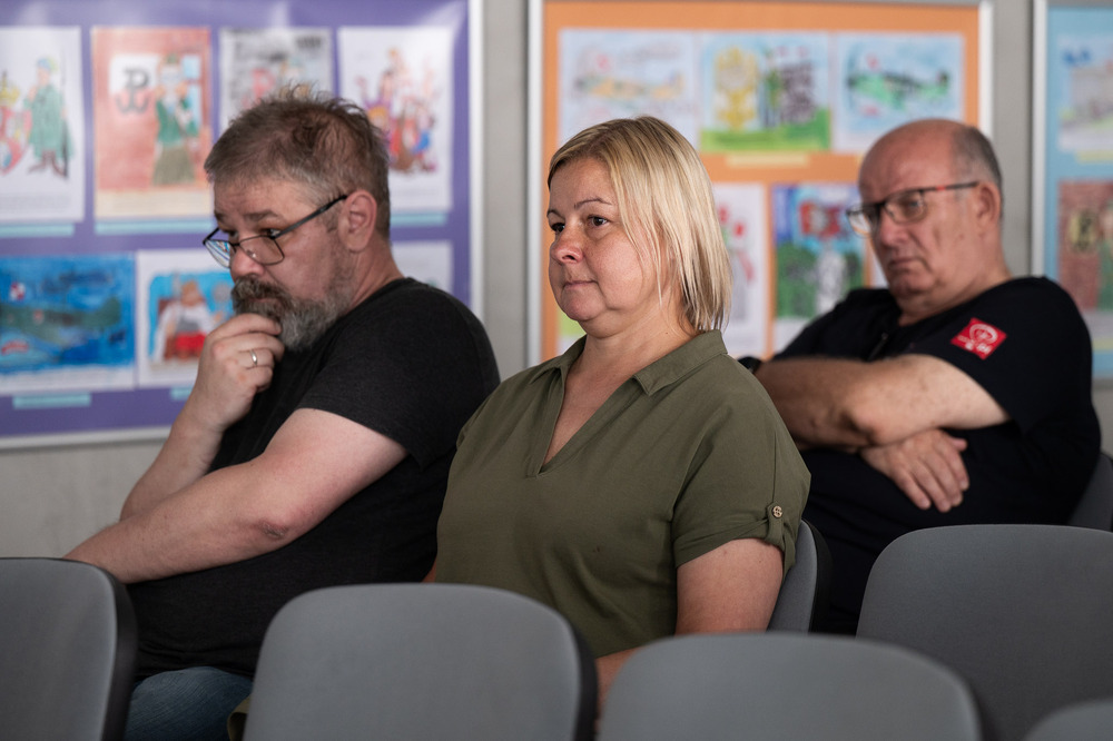 Michał Luty bohaterem siódmego spotkania w ramach cyklu 45 lat „Solidarności" Śląsko-Dąbrowskiej – ludzie i struktury. Fot.: IPN Krzysztof Łojko