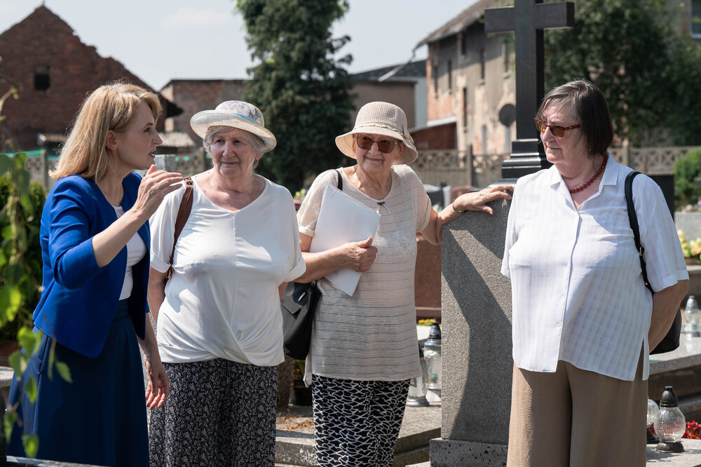 Uroczystość oznaczenia znakiem pamięci „Tobie Polsko” grobu śp. Jana Łapoka. Fot.: IPN Krzysztof Łojko