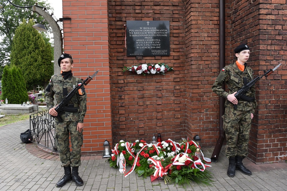 83. rocznica Zbrodni Wołyńskiej w Katowicach. Fot. Monika Kobylańska/IPN