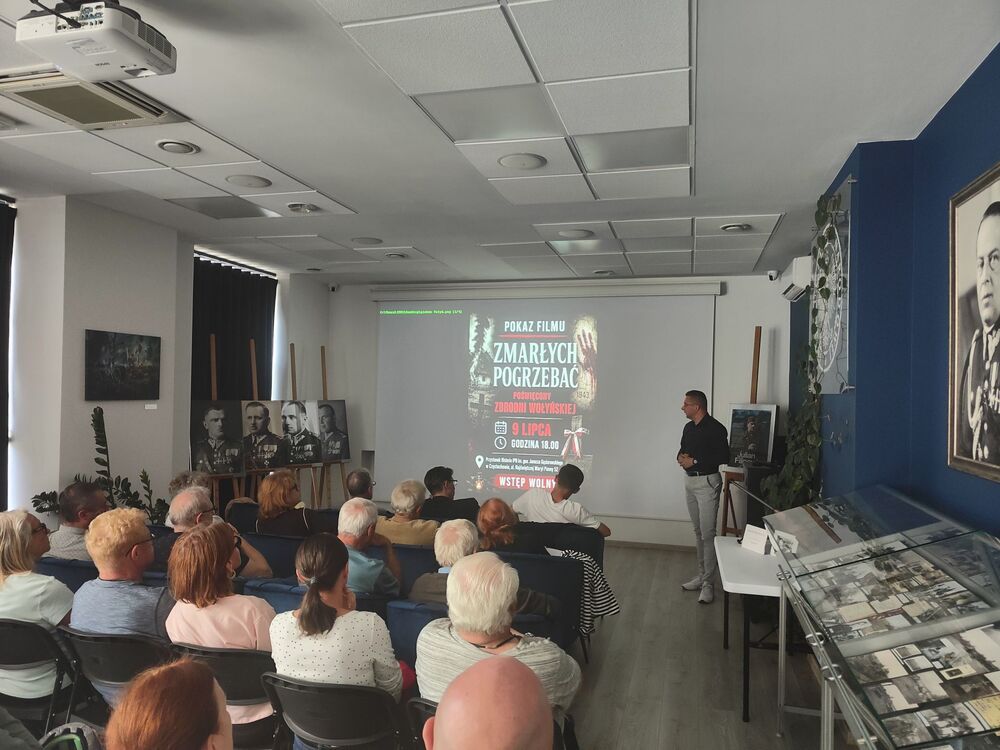 Pokaz filmu „Zmarłych pogrzebać” w Przystanku Historia IPN w Częstochowie. Fot. Kinga Tyras/IPN