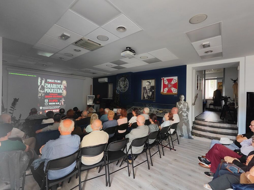 Pokaz filmu „Zmarłych pogrzebać” w Przystanku Historia IPN w Częstochowie. Fot. Kinga Tyras/IPN
